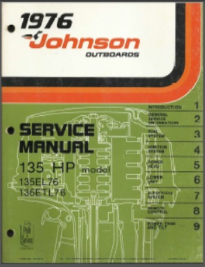 Johnson jm-7615 Outboard Service Manual