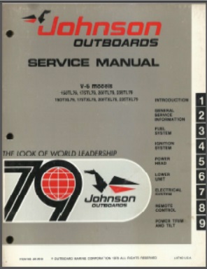 Johnson jm-7910 Outboard Service Manual