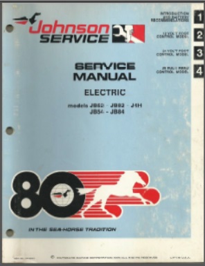 Johnson jm-8001 Outboard Service Manual