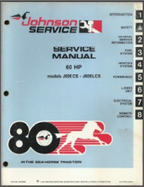 Johnson jm-8008 Outboard Service Manual
