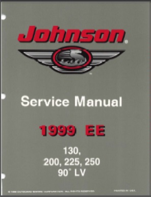 Johnson 787032 Outboard Service Manual