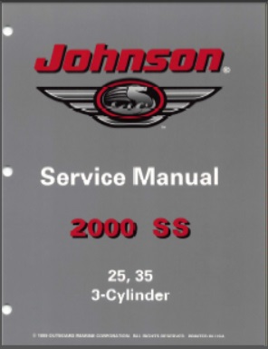 Johnson 787068 Outboard Service Manual