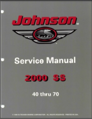 Johnson 787069 Outboard Service Manual