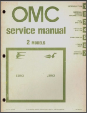 Johnson 392068 Outboard Service Manual