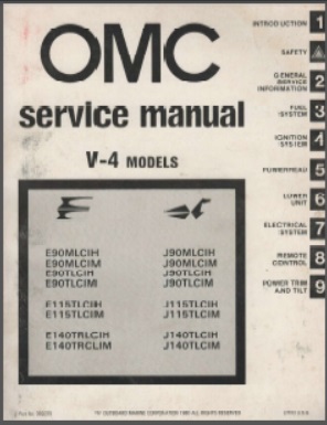 Johnson 392075 Outboard Service Manual