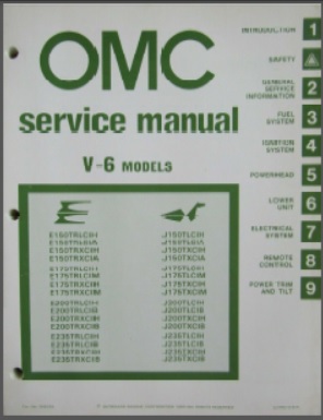 Johnson 392076 Outboard Service Manual