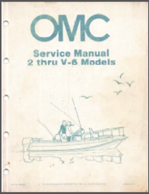 Johnson 392790 Outboard Service Manual
