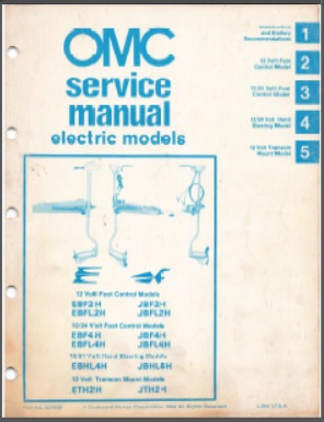 Johnson 507506 Outboard Service Manual