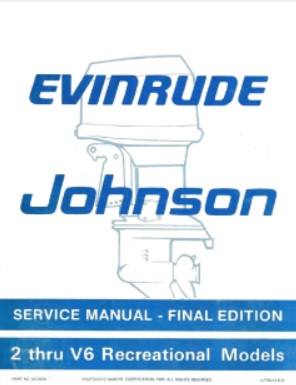 Johnson Evinrude 507508 Outboard Service Manual