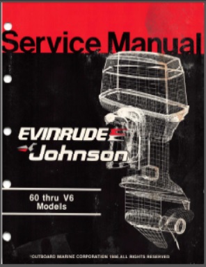 Johnson 507547 Outboard Service Manual