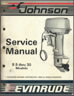 Johnson 507615 Outboard Service Manual