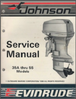 Johnson 507616 Outboard Service Manual