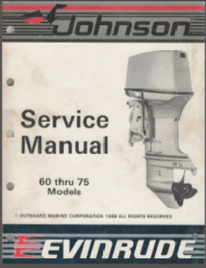Johnson 507617 Outboard Service Manual