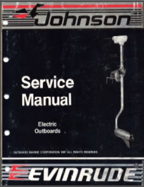 Johnson 507658 Outboard Service Manual