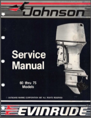 Johnson 507662 Outboard Service Manual
