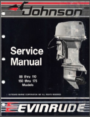 Johnson 507663 Outboard Service Manual