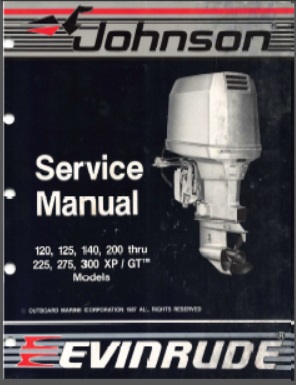 Johnson 507664 Outboard Service Manual