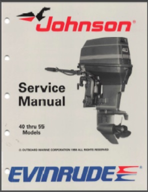 Johnson 507755 Outboard Service Manual