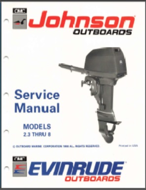 Johnson 507945 Outboard Service Manual