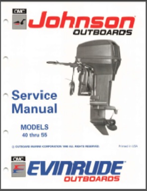 Johnson 507947 Outboard Service Manual