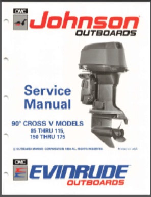 Johnson 507949 Outboard Service Manual
