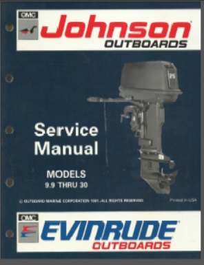 Johnson 508142 Outboard Service Manual