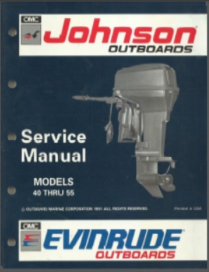Johnson 508143 Outboard Service Manual