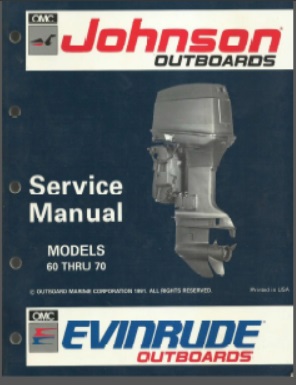 Johnson 508144 Outboard Service Manual