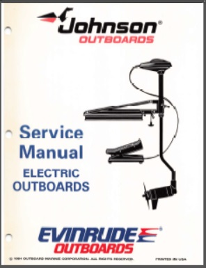 Johnson 503139 Outboard Service Manual