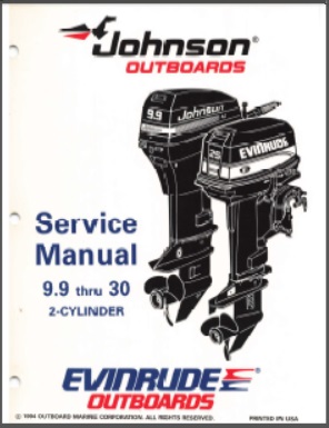 Johnson 503146 Outboard Service Manual