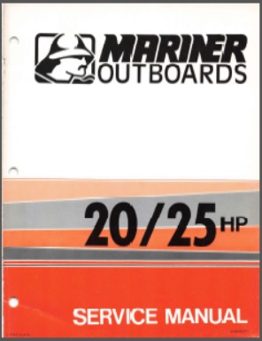 Mariner 1970's 90-83077 Outboard Service Manual