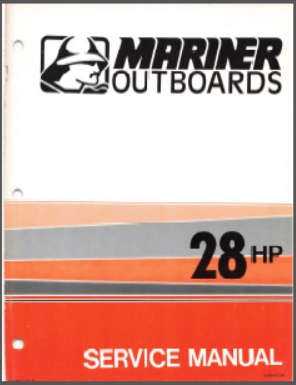 Mariner 1970's 90-83078 Outboard Service Manual