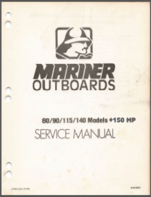 Mariner 1980's 90-93031 Outboard Service Manual