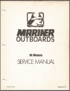 Mariner 1980's 90-84484 Outboard Service Manual