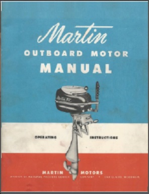 Martin 40 Outboard Owners Manual