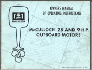 McCulloch 7.5hp 9hp Owners Manual