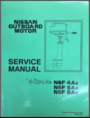 Nissan # 003N21034-1 Outboard Service Manual