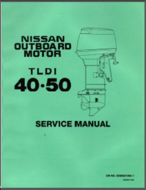 Nissan # 003N21050-1 Outboard Service Manual