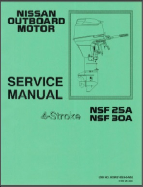 Nissan # 003N21053-0 Outboard Service Manual