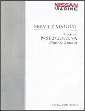 Nissan # 003N21058-0 Outboard Service Manual