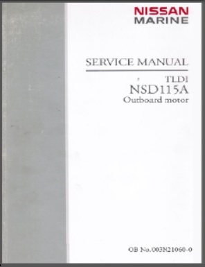 Nissan # 003N21060-0 Outboard Service Manual