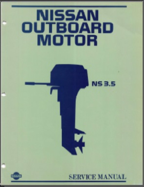 Nissan # M-204 Outboard Service Manual
