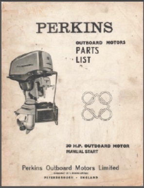 Perkins 30 HP Outboard Parts List