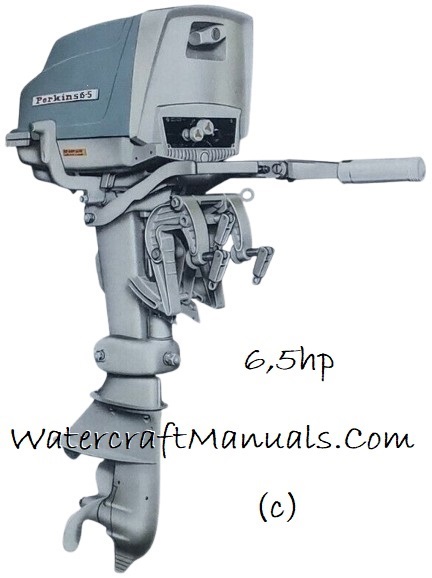 Perkins 6.5 HP Outboard