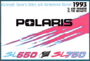 1993 Polaris PWC Owners Manuals