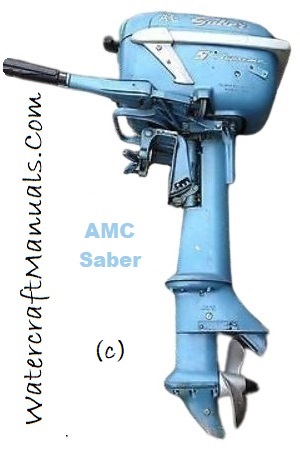 AMC Saber Outboard Motor