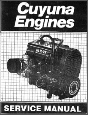 Cuyuna ULII-02 Marine Engine Service Manual