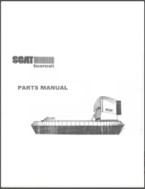 Scat Hovercraft Parts Price List