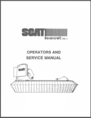 Scat II Hovercraft Operator Service Manual