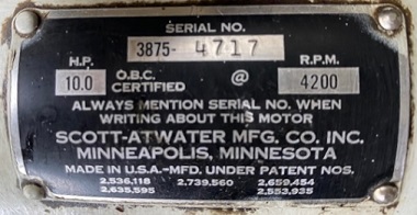 Scott-Atwater Outboard Identification